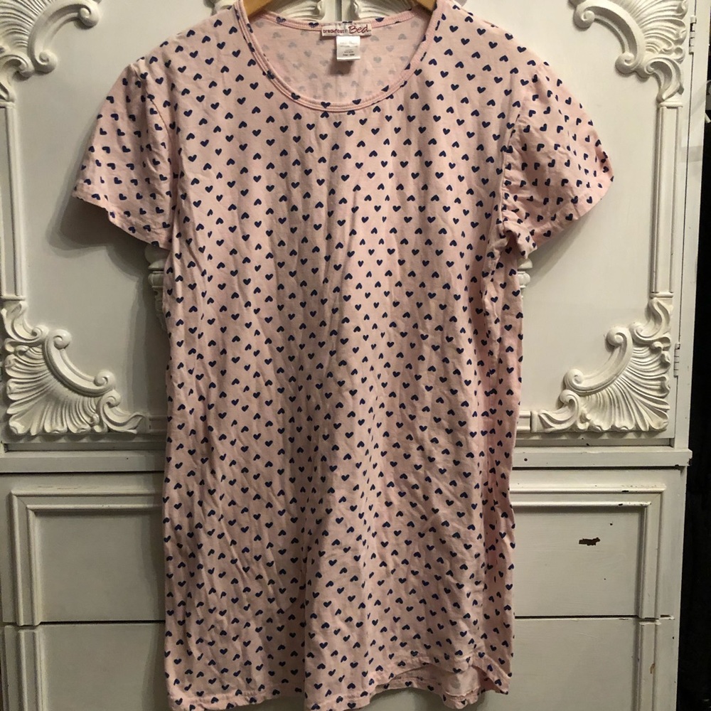 Breakfast In Bed Heart Nightie